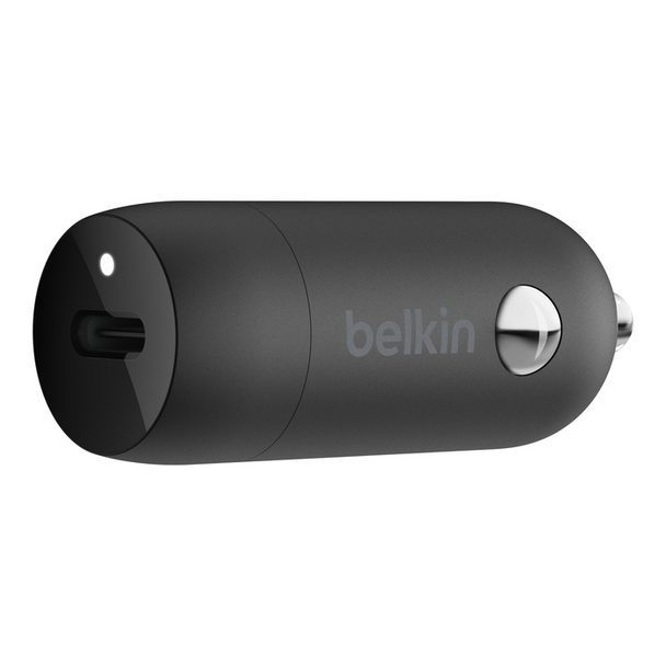 Belkin 20W PD USB-C Standalone Car Charger , Black |CCA003BTBK