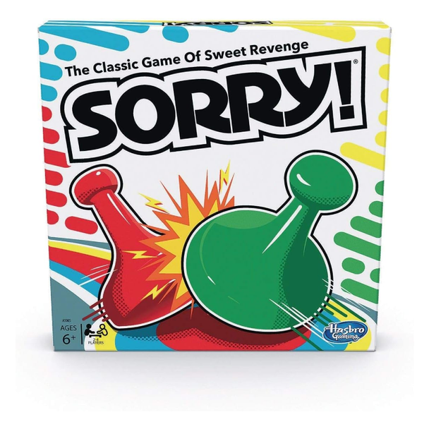 Hasbro Sorry!: Family Party Board Game for Kids and Adults | A5065