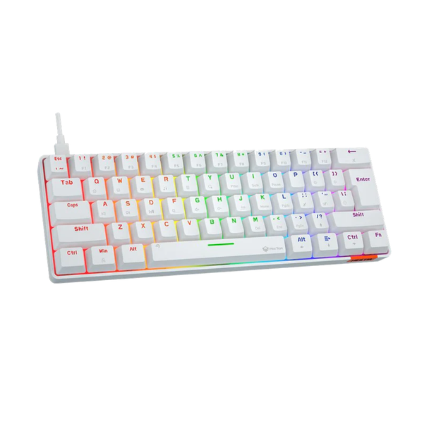 MEETION RGB Wired Mechanical Keyboard - White | MK005