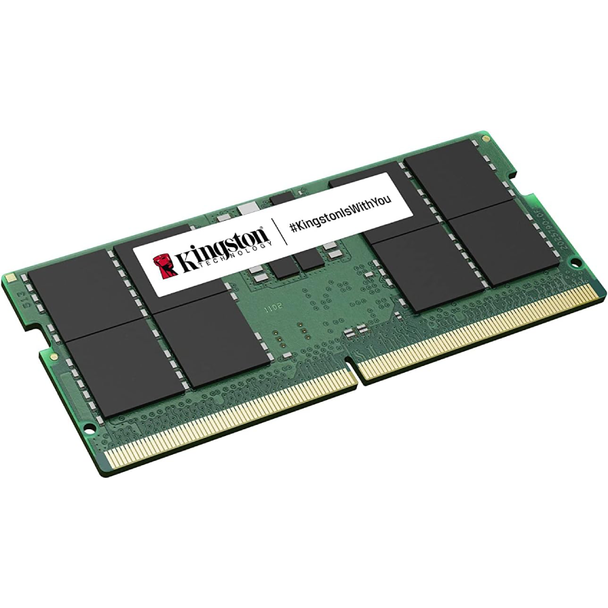 Kingston ValueRAM 32GB 5200MT/s DDR5 Non-ECC CL42 SODIMM 2Rx8 Laptop Memory | KVR52S42BD8-32