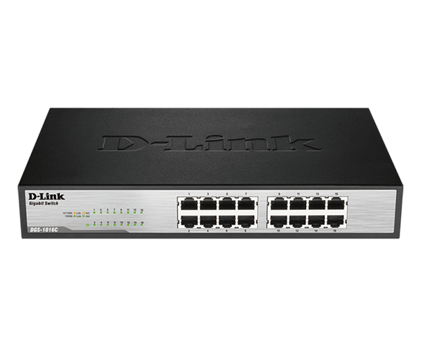 D-Link 26 Port 10/100/1000 Mbps Unmanaged Switch |DGS-1015C