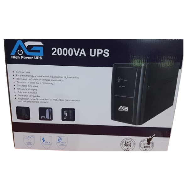 AG UPS 2000 VA 1200W | GS2000