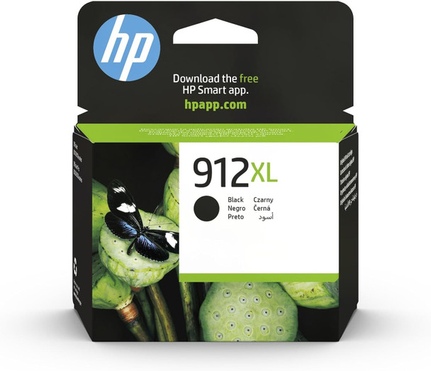 HP 912XL Original Ink Cartridge, Black | XL-912