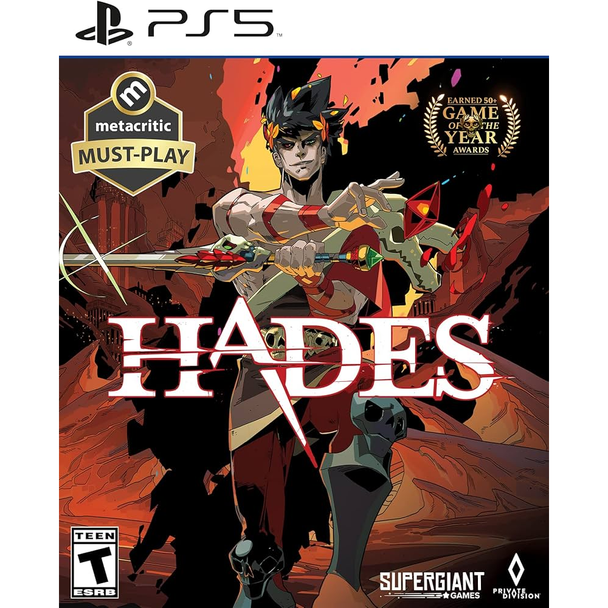 Hades - Video Game for PlayStation 5 (PS5)