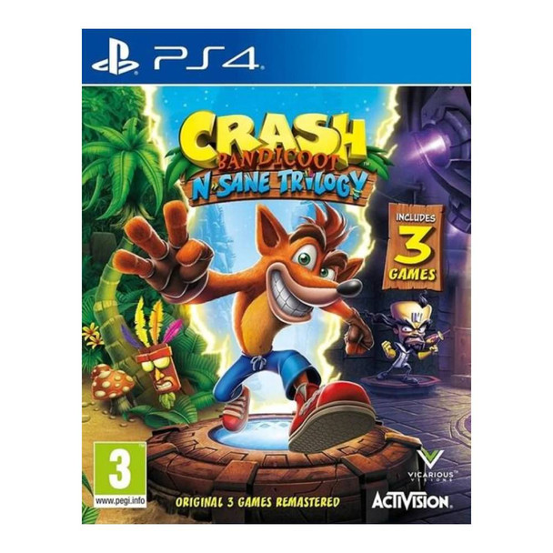 PS4 Crash Bandicoot N. Sane Trilogy - PlayStation 4