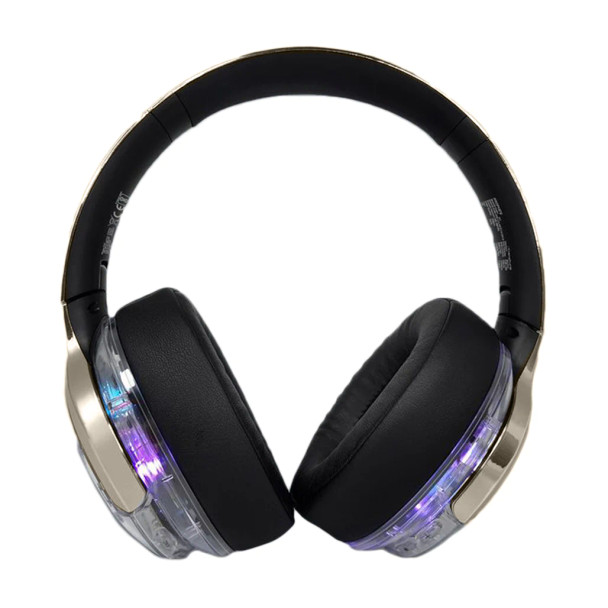 Promate Transtune ANC Wireless Headphones With RGB - Gunmetal