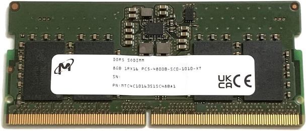 Micron SODIMM 8GB PC5 DDR5 4800 Ram for laptop | MTC4C10163S1SC48BA1