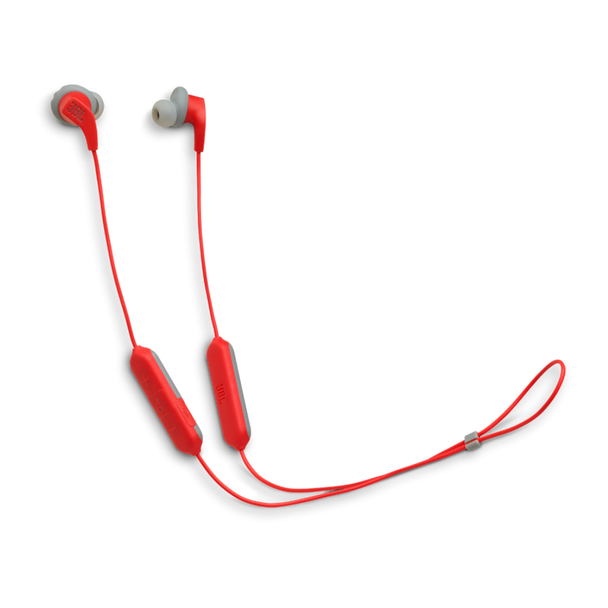 JBL Endurance Run Sweatproof Sports In-Ear Earphones, Red | JBLENDURRUNRED