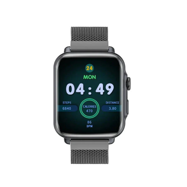 Promate Smartwatch With Handsfree Support | PROWATCH-B18.GRAPHITE