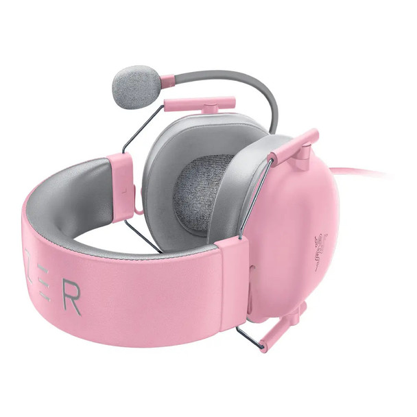 Pink Razer Backshark Razer BlackShark V2 X Wired Gaming Headset, Quartz Pink | RZ04-03240800 ...