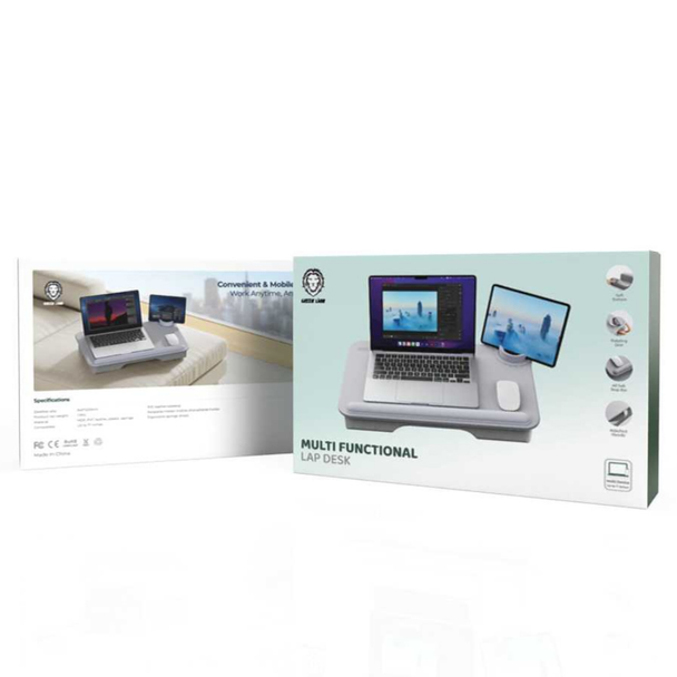 Green Lion Multi Functional Laptop Desk | GNMULFLAPDKGY