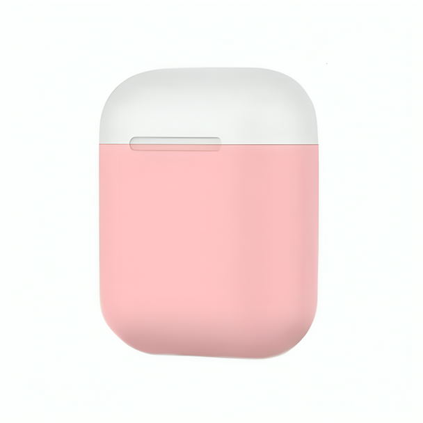 Promate Dual-Toned Multi-Design Protective Case for Airpods - Pink | SiliCase