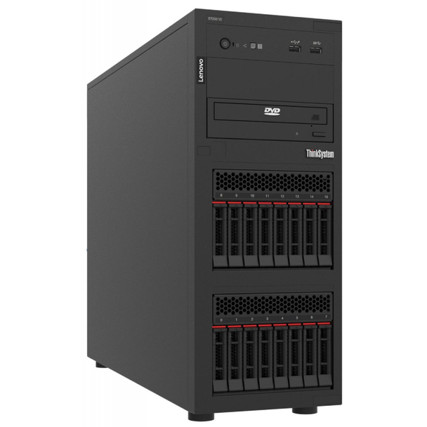 Lenovo ST250 V2 Tower Server Intel Xeon E-2356G | 7D8FA01LEA