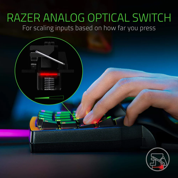 Razer Tartarus Pro Analog Optical Gaming Keypad | RZ07-03110100-R3M1 ...