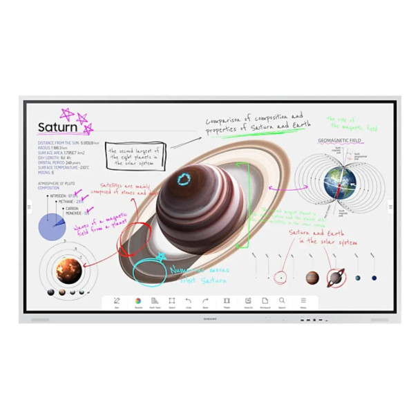 Samsung 75" Flip Pro WM75B Interactive Display | LH75WMBWLGCXUE