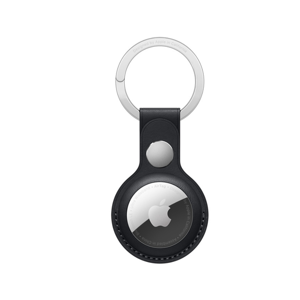 Apple AirTag Leather Key Ring - Midnight | MMF93