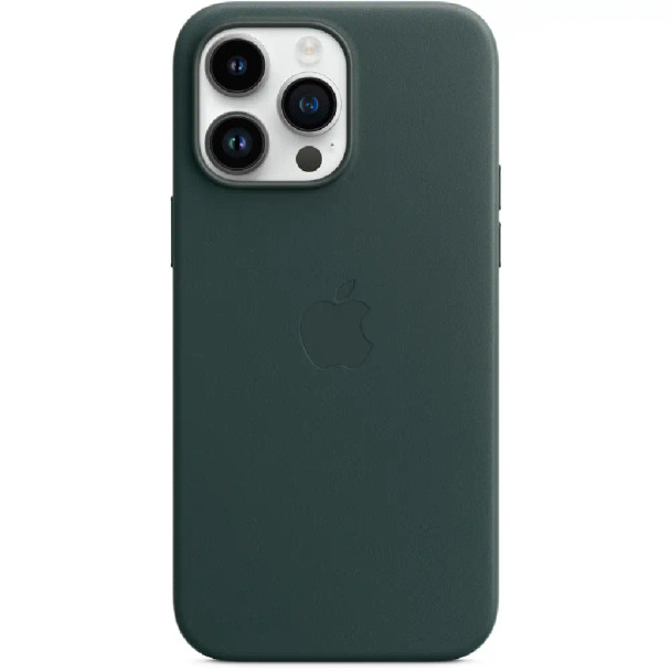 Apple iPhone 14 Pro Max Leather Case w/ MagSafe - Forest Green | MPPN3ZM/A