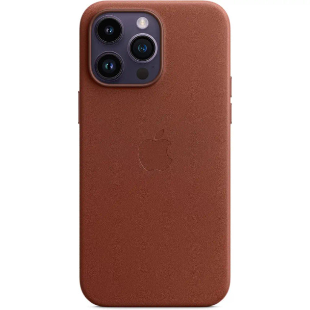 Apple iPhone 14 Pro Max Leather Case with MagSafe - Umber | MPPQ3ZM/A