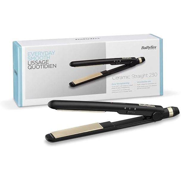 Babyliss ST240E Smooth Glide 230 Straightener - Black | ST240E