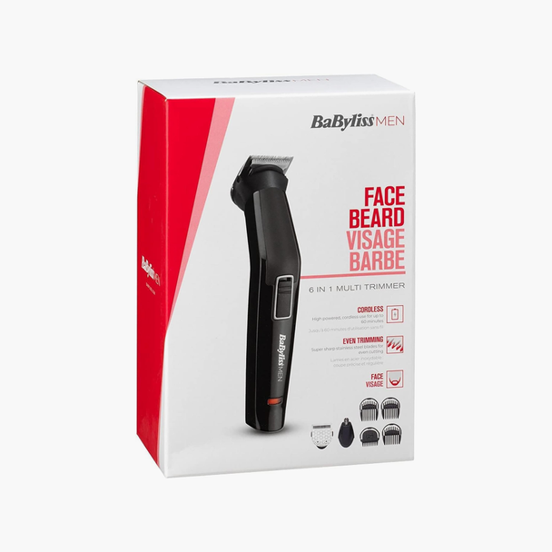 BaByliss 6-in-1 Rechargeable Beard and Face Trimmer | MT725E