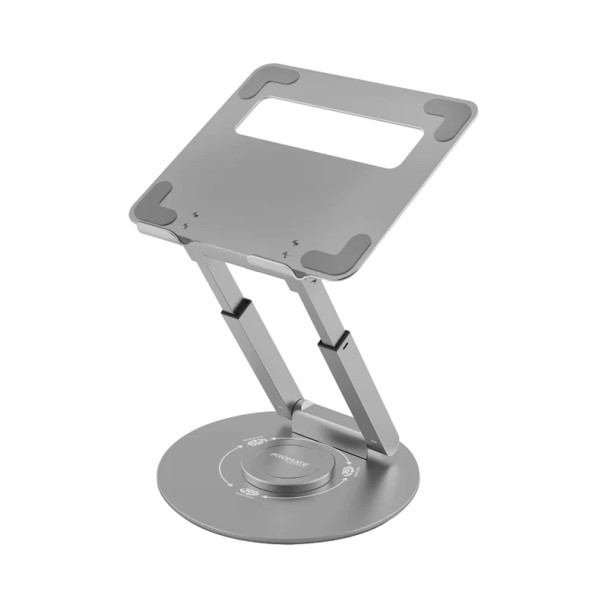 Promate Ergonomic Multi-Level Aluminium Laptop Stand | DeskMate-6
