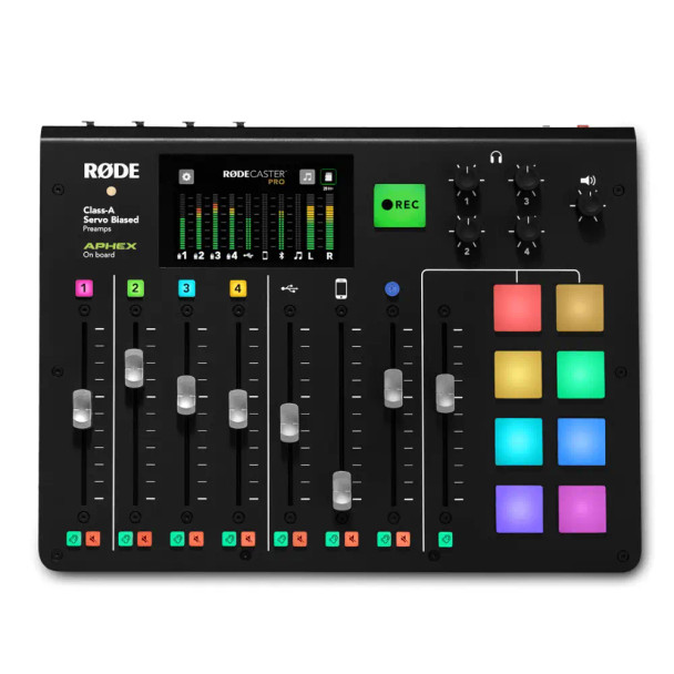 RODECaster Pro Integrated Podcast Production Studio | RCP