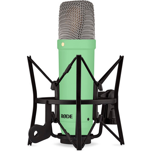 RODE NT1 Signature Series Large-Diaphragm Condenser Microphone , Green| NT1SIGNATUREGREEN