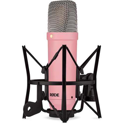 RODE NT1 Signature Series Large-Diaphragm Condenser Microphone , Pink| NT1SIGNATUREPINK