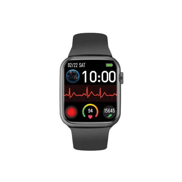 Promate ActivLife Smartwatch with Hands-Free Function - Graphite| XWatch-B19.Graphite