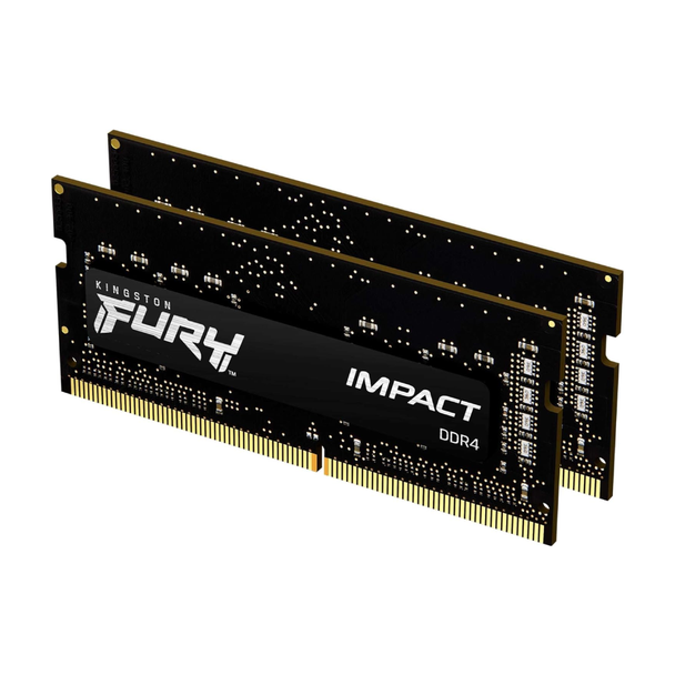 Kingston FURY Impact 32GB (2x16GB) 3200MT/s DDR4 CL20 Laptop Memory | KF432S20IBK2/32