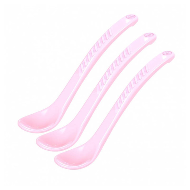 Twistshake 3x Feeding Spoon 4+m Pastel , Pink | 78179