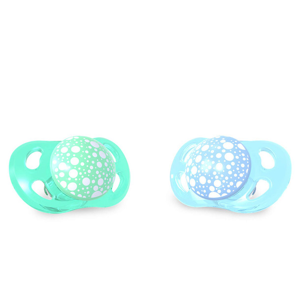 Twistshake 2x Pacifier 0-6m Pastel , Blue Green | 78285