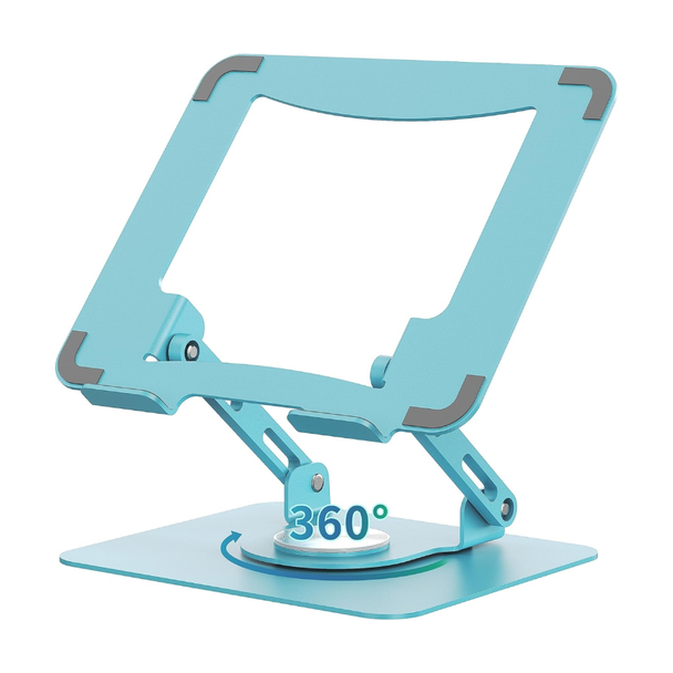 SOUNDANCE Laptop Stand with 360° Rotating Base - Blue | JT16R