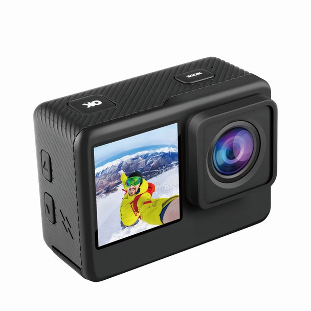 Porodo Lifestyle UHD Dual Display Action Camera ,Black | PD-4KACAM-BK