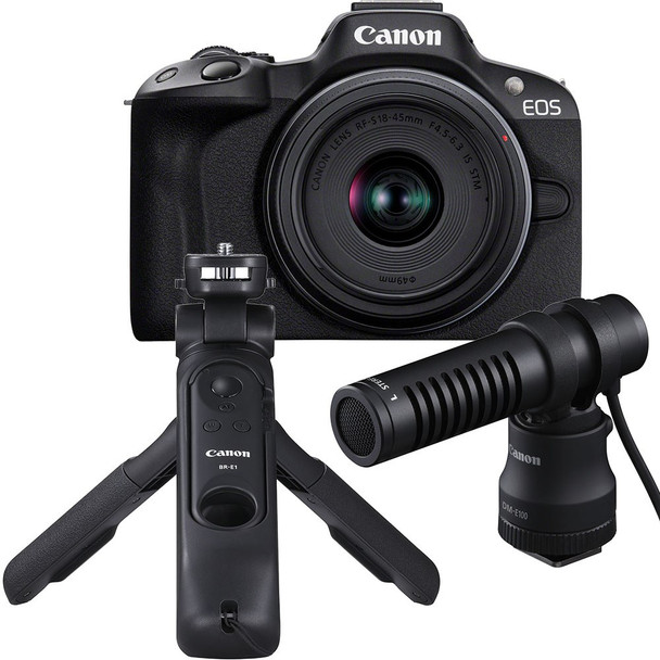 Canon EOS R50 BK RFS18- 45mm Creator kit, Mirrorless Camera | EOS R50