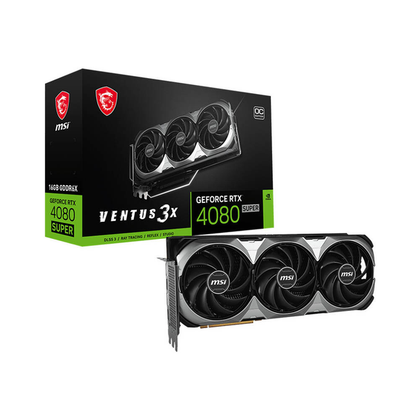 MSI GeForce RTX 4080 Super 16GB Ventus 3X OC Graphic Card | 912-V511-231