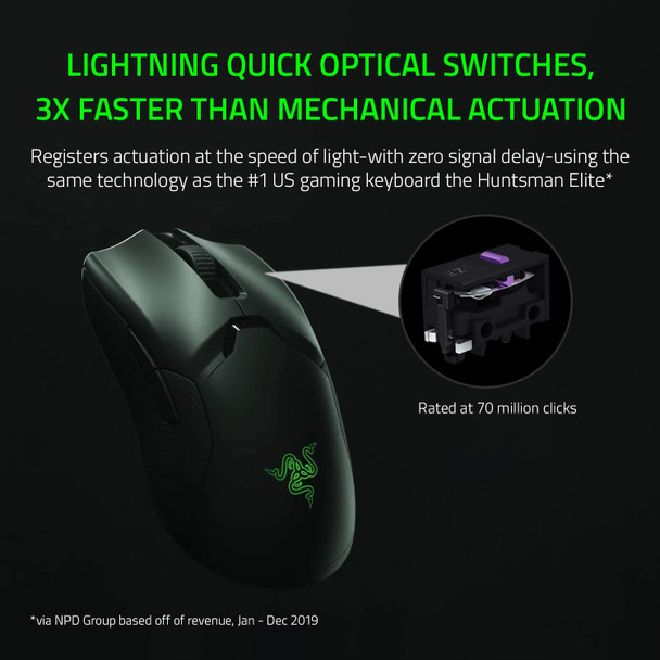 Razer Viper Ultimate Wireless Gaming Mouse | RZ01-03050200-R3G1