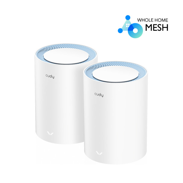 Cudy AC1200 Dual Band Whole Home Wi-Fi Mesh System, 2-pack | M1200