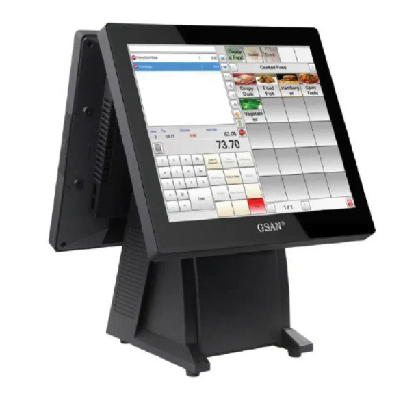 GSAN GS-T3 Dual Screen Touch POS system | GS-T3