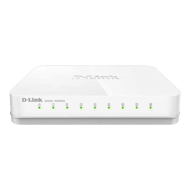 D-Link 8-Port Gigabit Desktop Switch | DGS-1008A