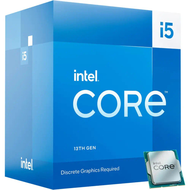 Intel CPU 13th Gen. Core i5 13400F BOXED 4.6GHz, 10C, 20MB | 13400F