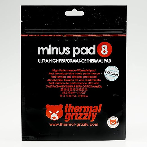 Thermal Grizzly Minus Pad 8 30x 30x 1.0 MM | TG-MP8-30-30-10-1R