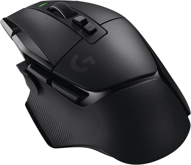 Logitech G502 X Lightspeed Wireless Gaming Mouse – Light Force Hybrid Optical-Mechanical Switches, HERO 25K Gaming Sensor, Compatible With PC – MacOS/Windows . Black | 910-006185