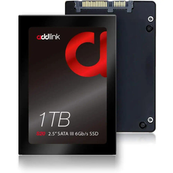 Addlink S20 1TB SSD 2.5" SSD R:500MB/s W: 450MB/s | ad1TBS20S3S