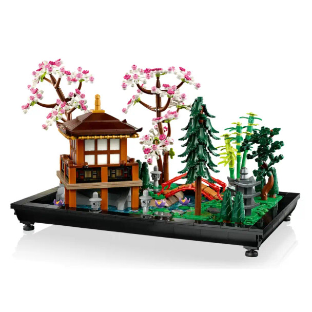 LEGO Icons Tranquil Garden 10315 Building Blocks Toy Set ,Flowers Botanical Collection (1,363 Pieces) |  10315