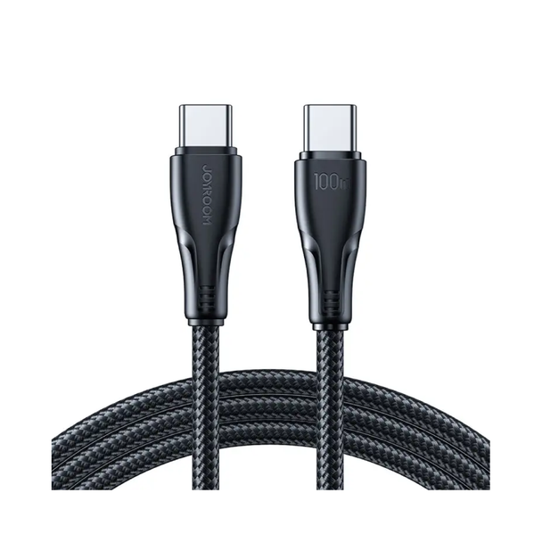 Joyroom 100W 1.2M USB-C to USB-C Surpass Series Fast Charging Data Cable - Black | S-CC100A11