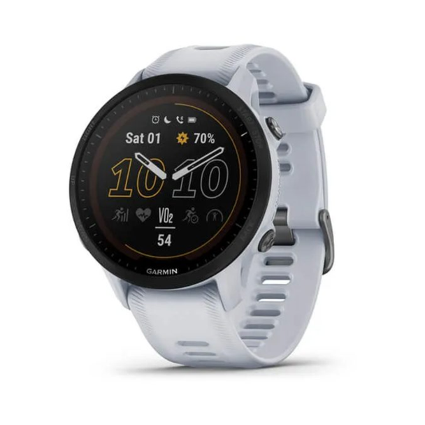 Garmin Forerunner 955 Smartwatch - Solar - White | 010-02638-21