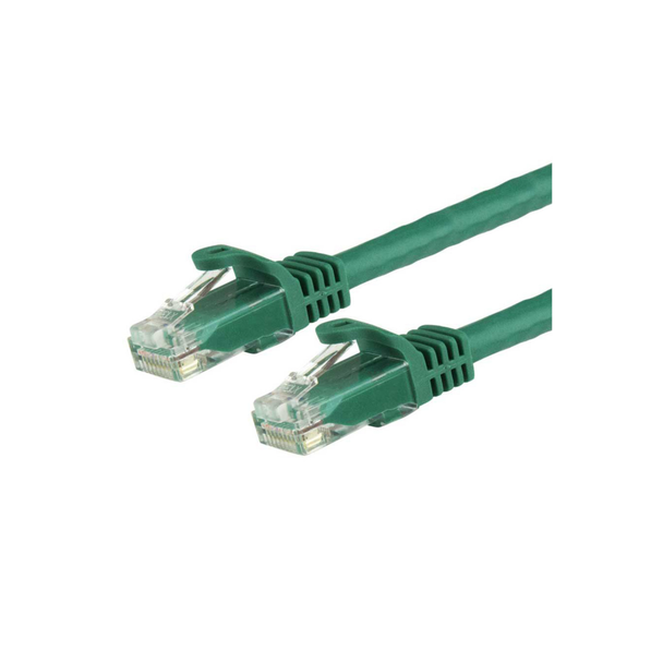 D-link Cat6 UTP 24 AWG PVC Round Patch Cord - 1m - Green Colour | NCB-C6UGRNR1-1