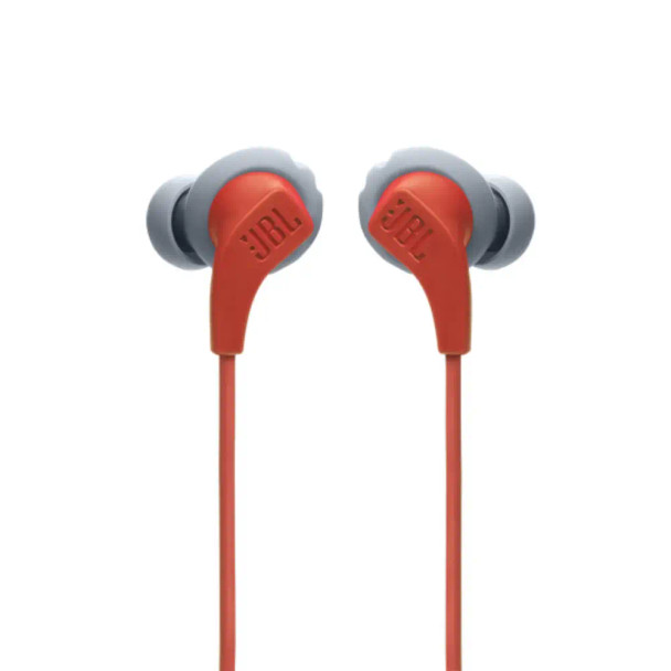 JBL Endurance Run 2 Wired Sports In-Ear Headphones- Red | ENDRUN2RD