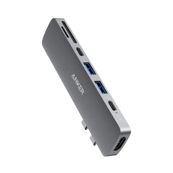 Anker 7 IN 1 USB-C HUB, Gray | A83710A1